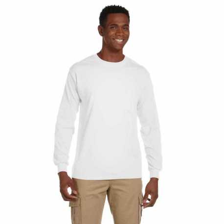 Gildan G241 Adult Ultra Cotton Long-Sleeve Pocket T-Shirt