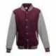 Just Hoods By AWDis JHA043 Men's Heavyweight Letterman Jacket