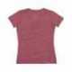 LAT 3591 Ladies V-Neck Harborside Melange Jersey T-Shirt