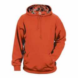 Badger 1464 Digital Camo Colorblock Performance Fleece Hooded Sweatshirt