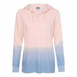 MV Sport W20185 Women's French Terry Ombre Hooded Sweatshirt