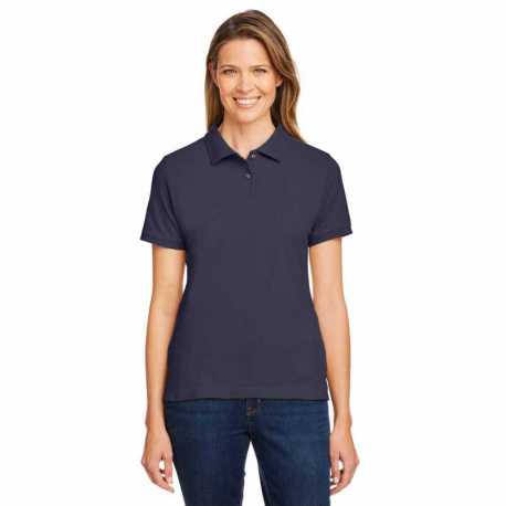 Harriton M200W Ladies Short-Sleeve Polo