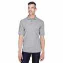 Harriton M265P Men's Easy Blend Polo with Pocket