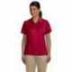 Harriton M374W Ladies Polytech Mesh Insert Polo