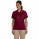 Harriton M374W Ladies Polytech Mesh Insert Polo