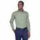 Harriton M500 Men's Easy Blend Long-Sleeve Twill Shirt with Stain-Release