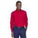 Harriton M500 Men's Easy Blend Long-Sleeve Twill Shirt with Stain-Release