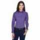 Harriton M500W Ladies Easy Blend Long-Sleeve Twill Shirt with Stain-Release