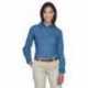 Harriton M550W Ladies Long-Sleeve Denim Shirt