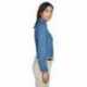 Harriton M550W Ladies Long-Sleeve Denim Shirt