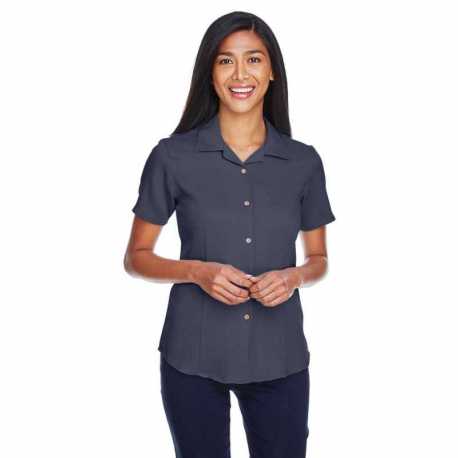 Harriton M570W Ladies Bahama Cord Camp Shirt