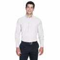 Harriton M600 Men's Long-Sleeve Oxford with Stain-Release