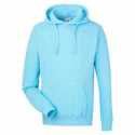 J America 8730JA Unisex Pigment Dyed Fleece Hooded Sweatshirt