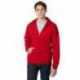 Hanes P180 Adult EcoSmart Full-Zip Hooded Sweatshirt