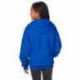 Hanes P480 Youth EcoSmart Full-Zip Hooded Sweatshirt