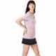 Hanes S04V Ladies Perfect-T V-Neck T-Shirt