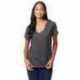 Hanes S04V Ladies Perfect-T V-Neck T-Shirt