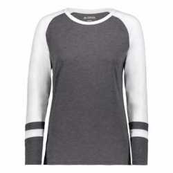 Augusta Sportswear 2917 Women's Triblend Fanatic 2.0 Long Sleeve T-Shirt