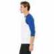 Bella + Canvas 3200 Unisex Three-Quarter Sleeve Baseball T-Shirt