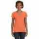 LAT 3507 Ladies V-Neck Fine Jersey T-Shirt