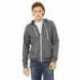 Bella + Canvas 3739 Unisex Sponge Fleece Full-Zip Hooded Sweatshirt