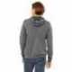 Bella + Canvas 3739 Unisex Sponge Fleece Full-Zip Hooded Sweatshirt