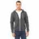 Bella + Canvas 3739 Unisex Sponge Fleece Full-Zip Hooded Sweatshirt