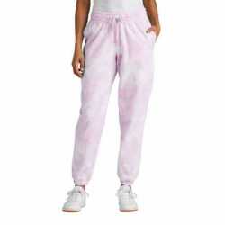 Port & Company LPC140P Ladies Beach Wash Cloud Tie-Dye Sweatpant