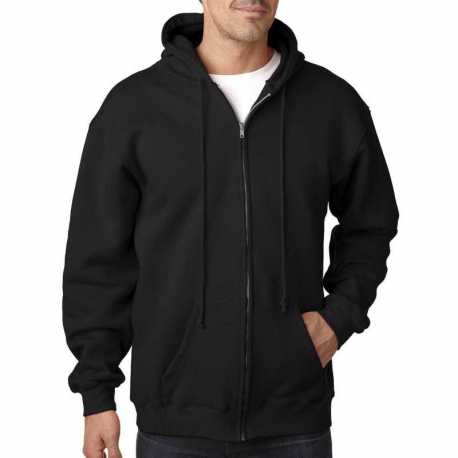 Bayside BA900 Adult Full-Zip Hooded Sweatshirt