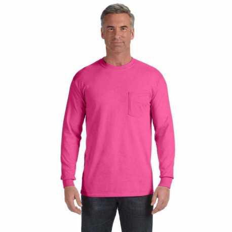 Comfort Colors C4410 Adult Heavyweight RS Long-Sleeve Pocket T-Shirt