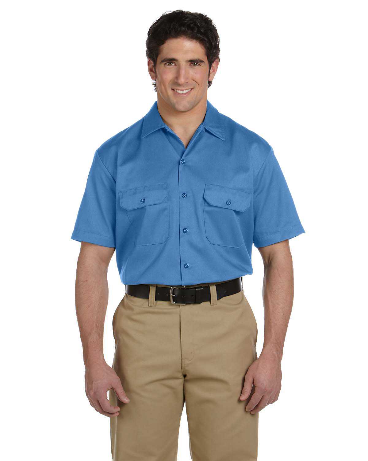 Dickies 1574 Men's 5.25 oz. Short-Sleeve Work Shirt | ApparelChoice.com