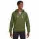 J America JA8830 Adult Sport Lace Hooded Sweatshirt