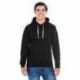 J America JA8871 Adult Triblend Pullover Fleece Hooded Sweatshirt