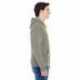 J America JA8872 Adult Triblend Full-Zip Fleece Hooded Sweatshirt