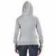 J America JA8913 Ladies Zen Full-Zip Fleece Hooded Sweatshirt