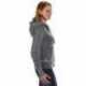 J America JA8913 Ladies Zen Full-Zip Fleece Hooded Sweatshirt