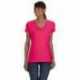 Fruit Of The Loom L39VR Ladies HD Cotton V-Neck T-Shirt