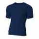 A4 N3130 Adult Polyester Spandex Short Sleeve Compression T-Shirt