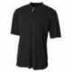 A4 N3143 Adult Tek Henley Jersey