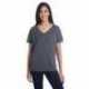 Threadfast Apparel 203FV Ladies Triblend Fleck Short-Sleeve V-Neck T-Shirt