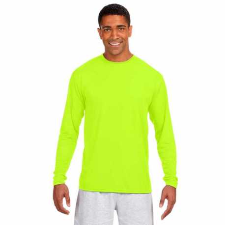 A4 N3165 Men's Cooling Performance Long Sleeve T-Shirt