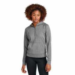 Sport-Tek LST856 Ladies Sport-Wick Stretch 1/2-Zip Hoodie