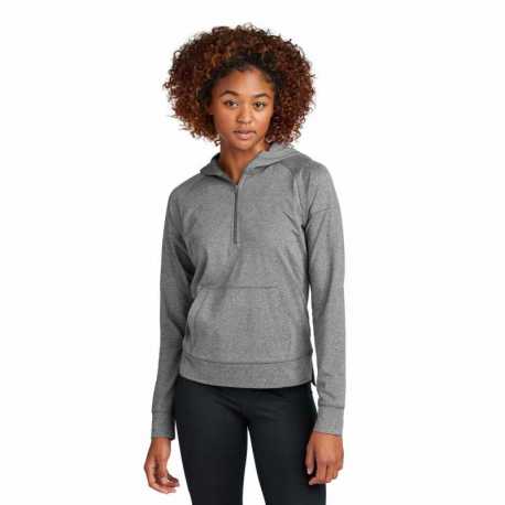 Sport-Tek LST856 Ladies Sport-Wick Stretch 1/2-Zip Hoodie