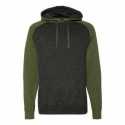 Independent Trading Co. IND40RP Raglan Hooded Sweatshirt