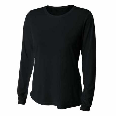 A4 NW3002 Ladies Long Sleeve Cooling Performance Crew Shirt