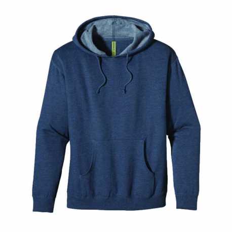 econscious EC5570 Unisex Heathered Fleece Pullover Hooded Sweatshirt