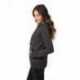 econscious EC4580 Ladies Heathered Full-Zip Hooded Sweatshirt