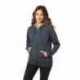 econscious EC4580 Ladies Heathered Full-Zip Hooded Sweatshirt