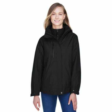 North End 78178 Ladies Caprice 3-in-1 Jacket with Soft Shell Liner
