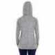 J America JA8616 Ladies Cosmic Contrast Fleece Hooded Sweatshirt